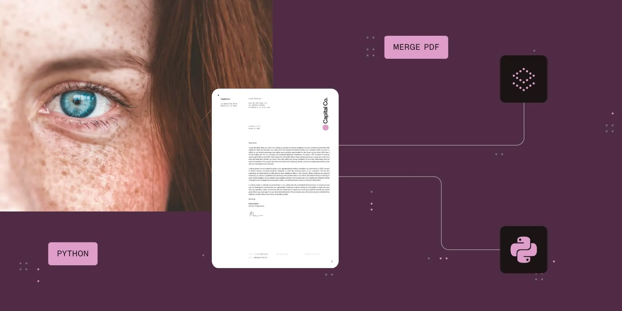 How to merge PDFs using Python