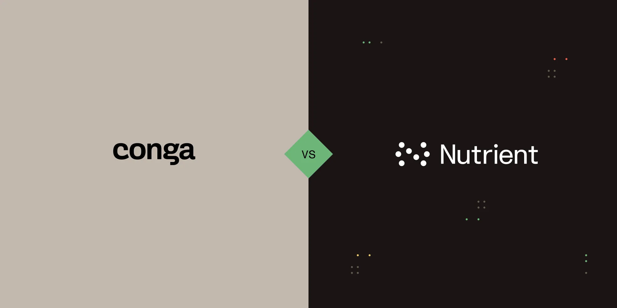 Featured image for article: Nutrient vs. Conga Composer for Salesforce document generation (2026)