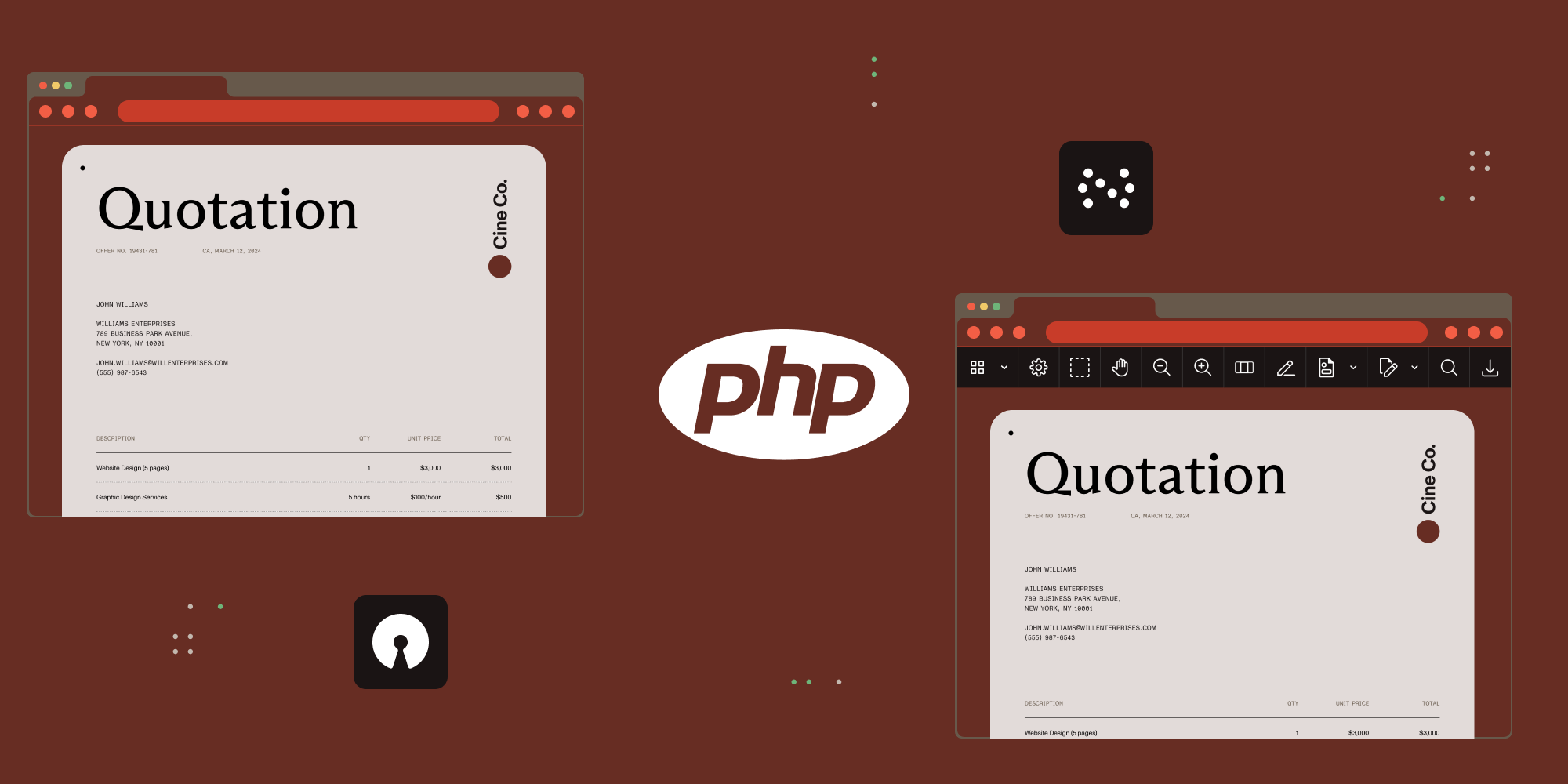 Free ways to view, create, and edit PDFs in PHP