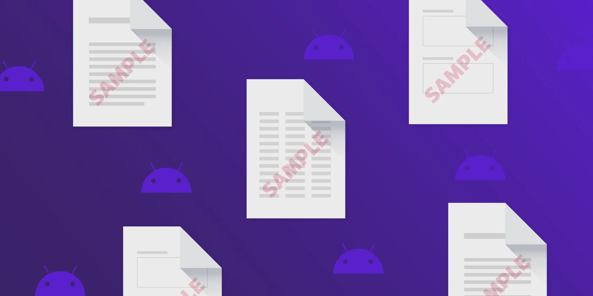 Add a watermark to a PDF on Android