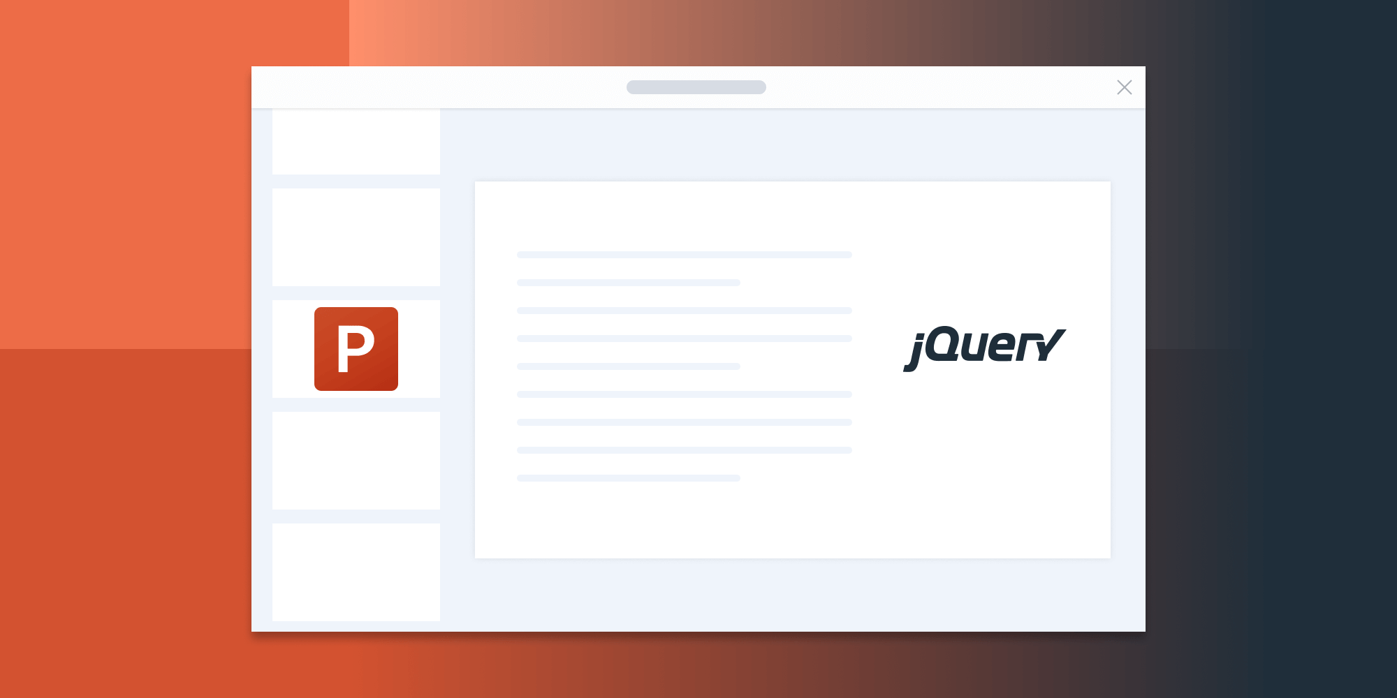 How to build a jQuery PowerPoint (PPT and PPTX) viewer