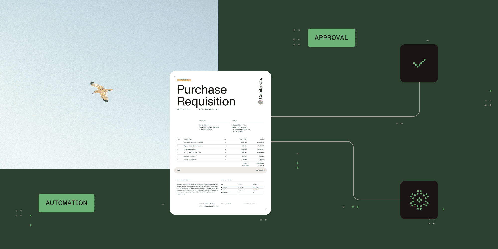 Approval management: Streamline critical approvals with automation