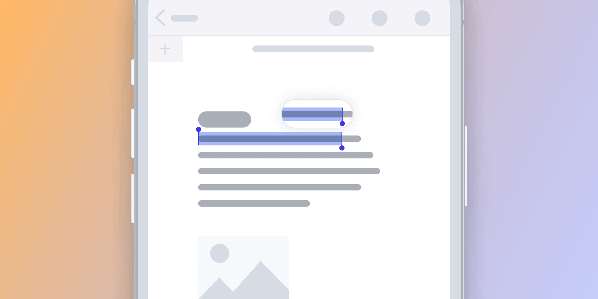 Featured image for article: Replicating the iOS Text Magnifying Glass