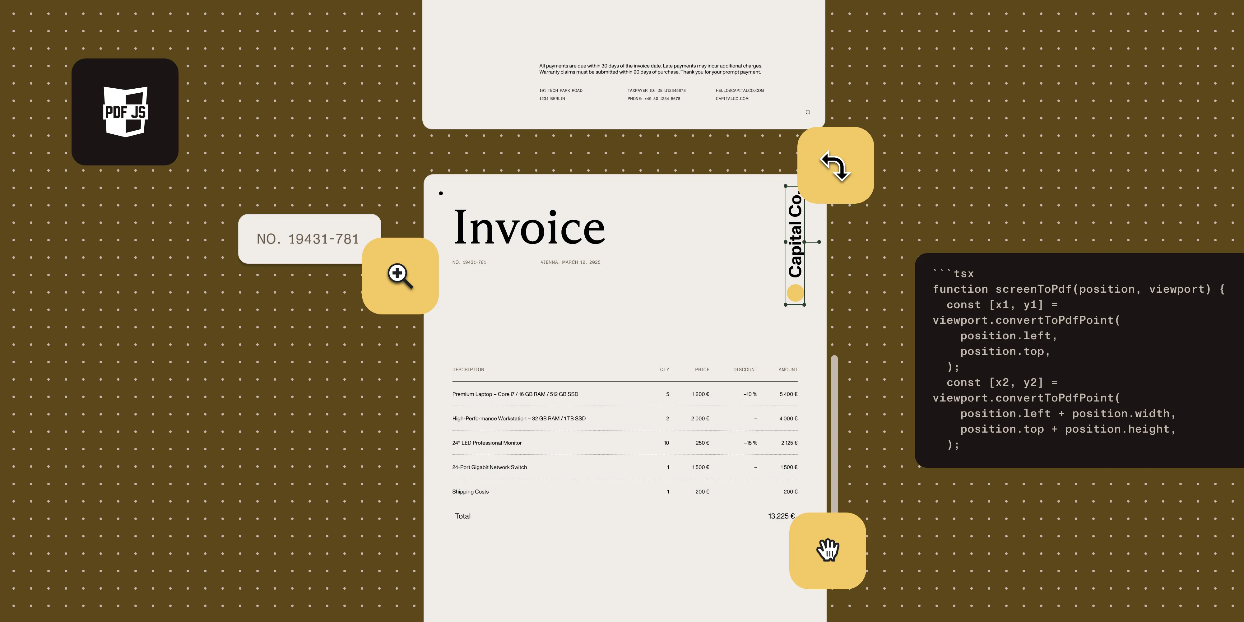 Featured image for article: How to add PDF page navigation, zoom, and rotation controls with PDF.js