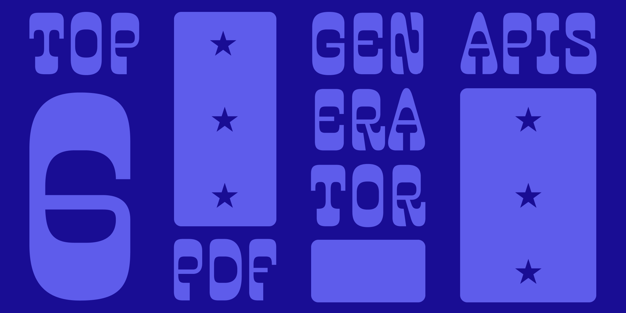Best PDF generator APIs for your needs