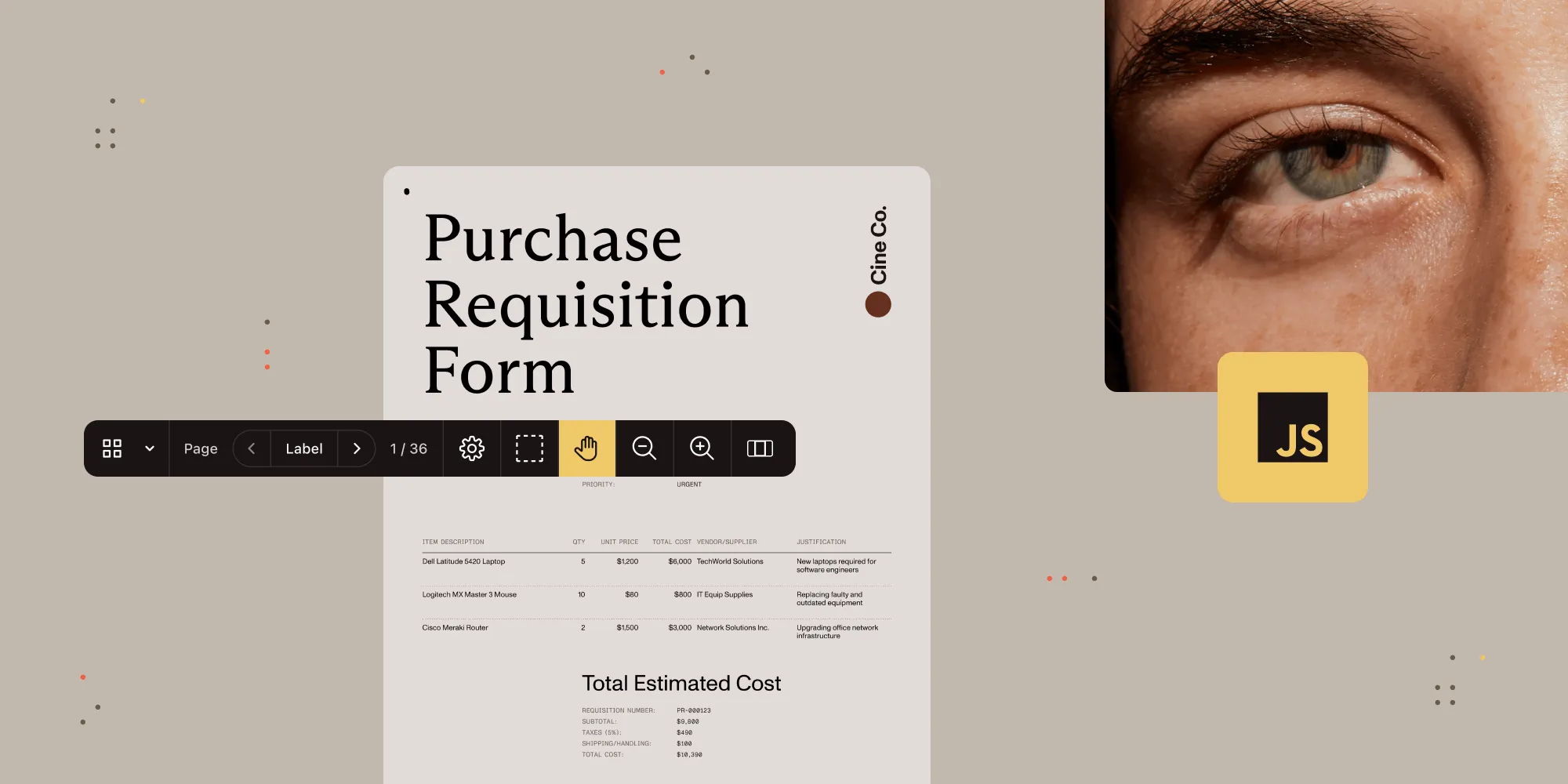 How to build a JavaScript PDF viewer with Nutrient