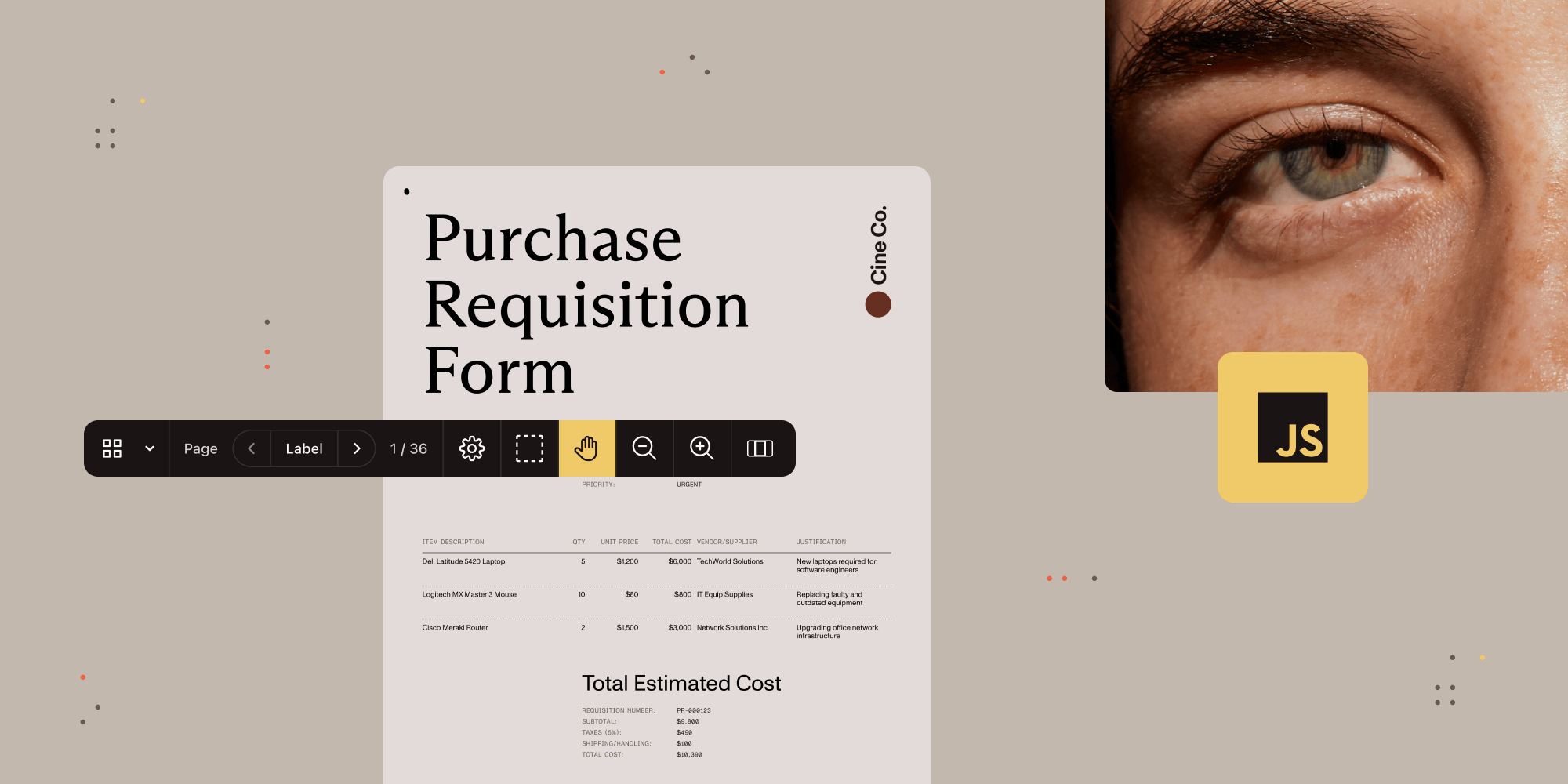 How to build a JavaScript PDF viewer with Nutrient