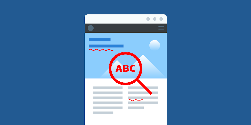 Adding Spellchecking to Your Tests