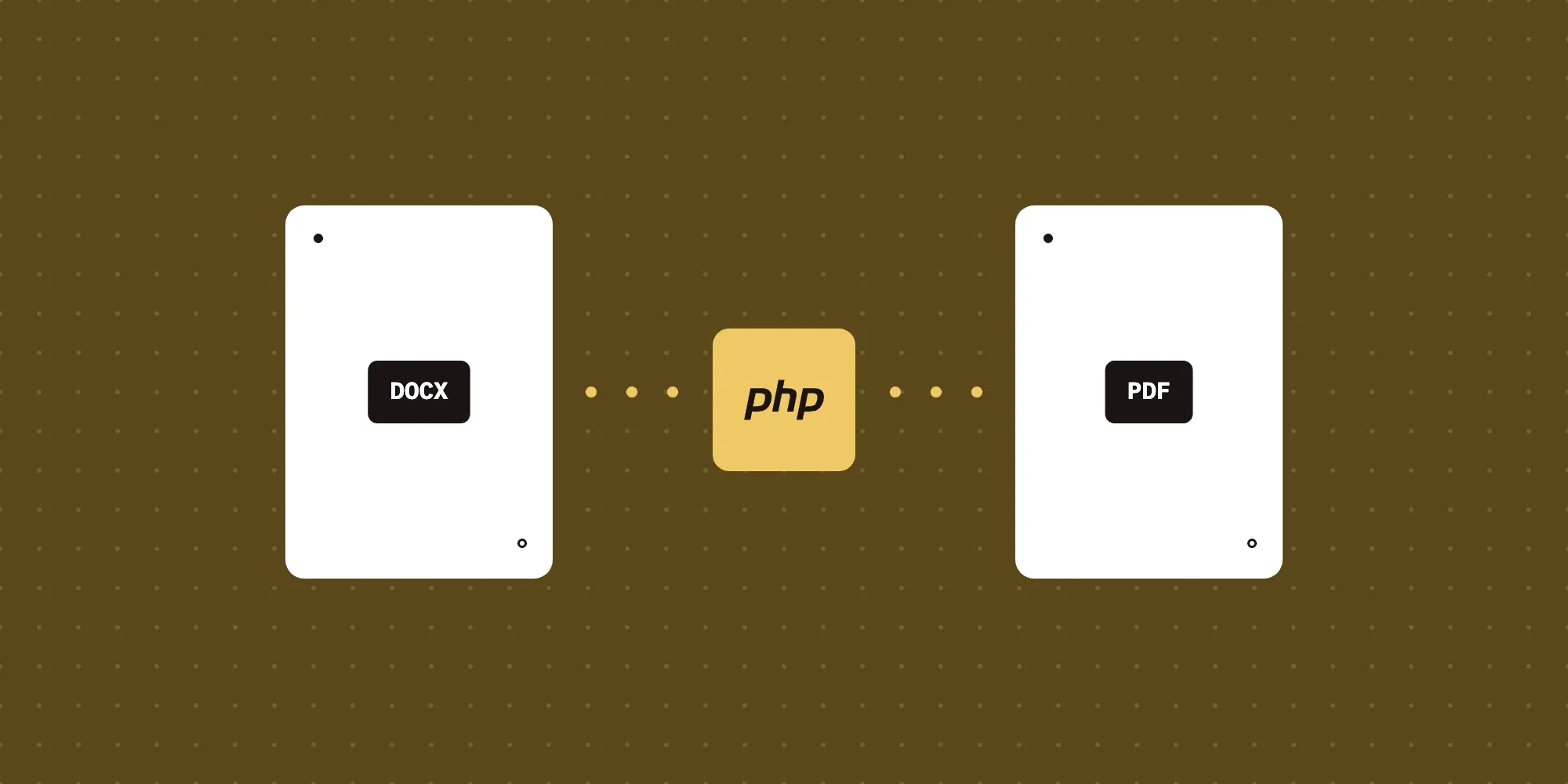How to convert DOCX to PDF using PHP