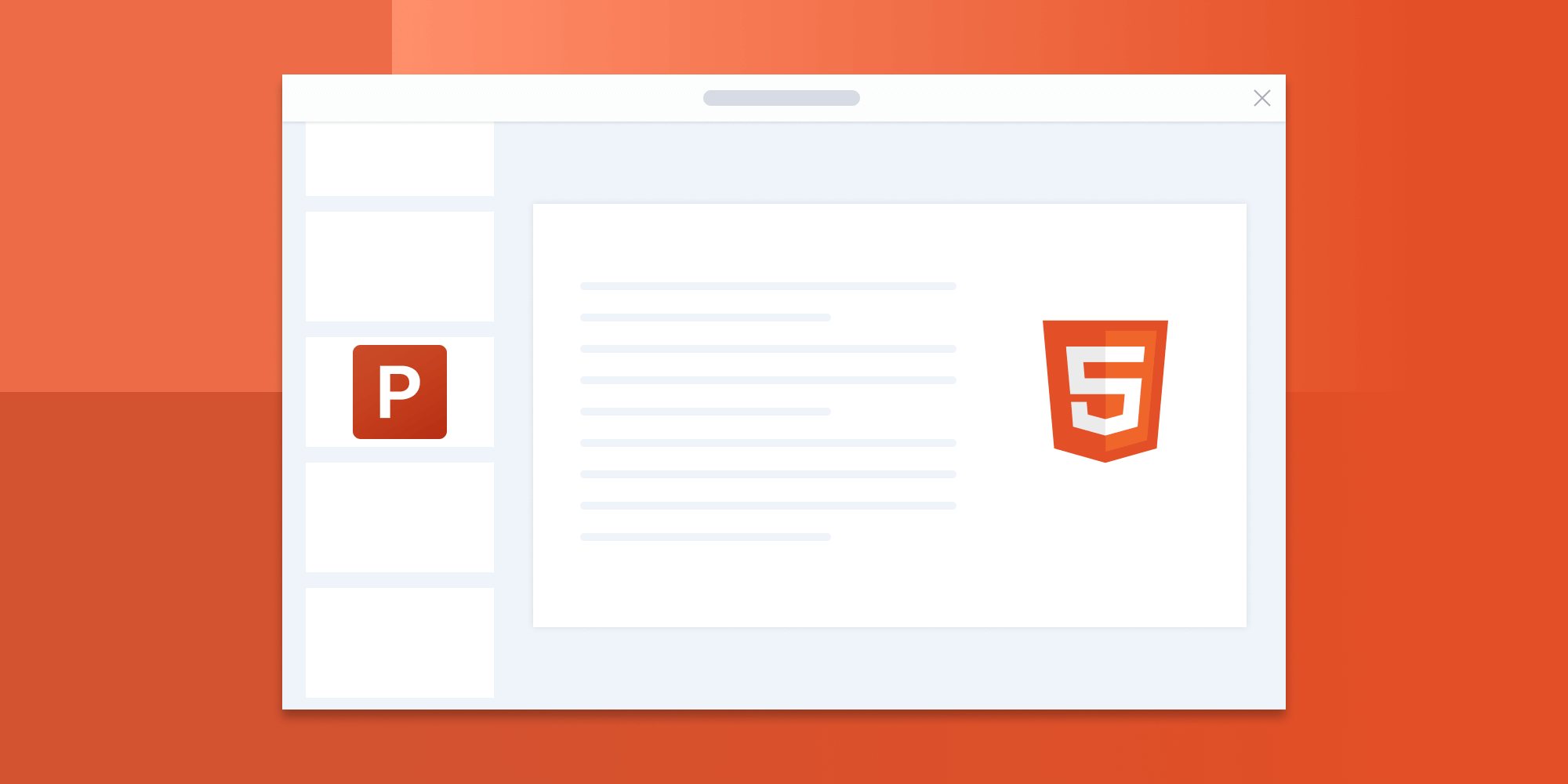 Featured image for article: How to Build an HTML5 PowerPoint (PPT and PPTX) Viewer