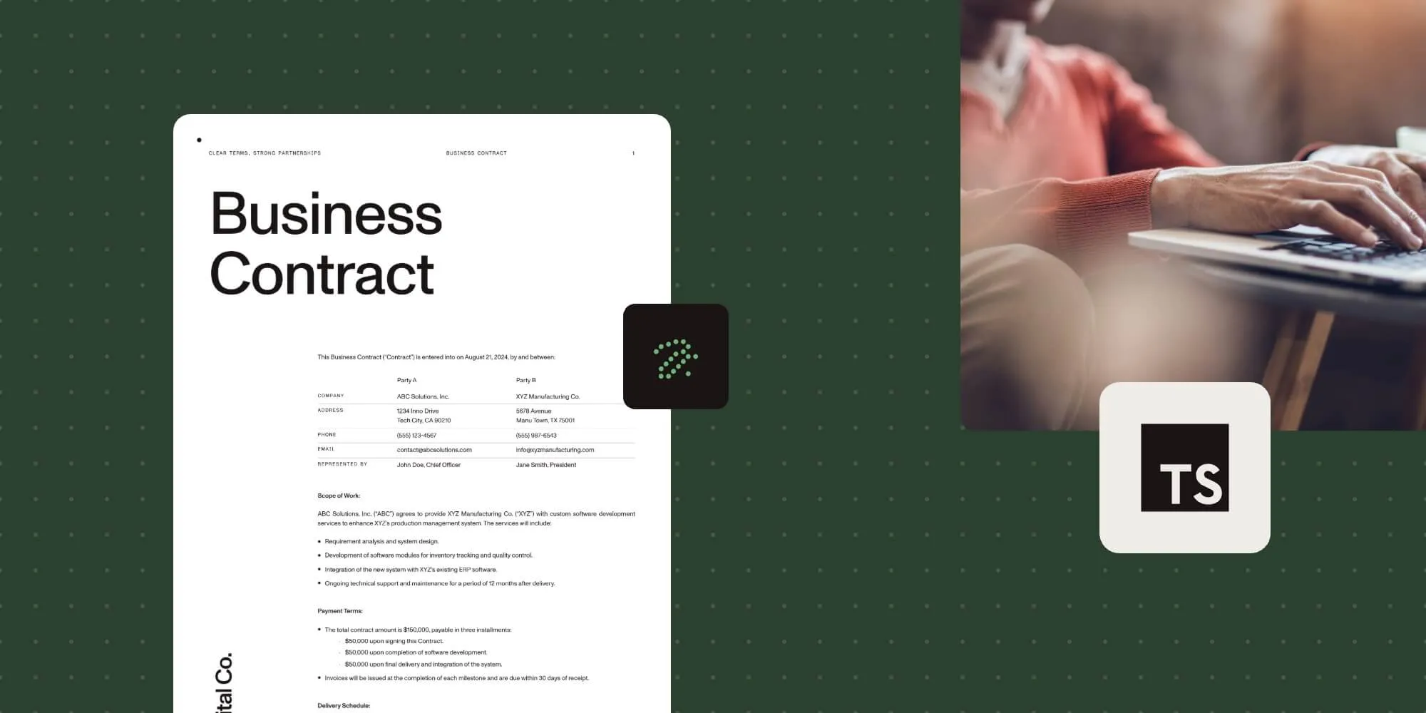 How to add digital signatures to PDFs using TypeScript