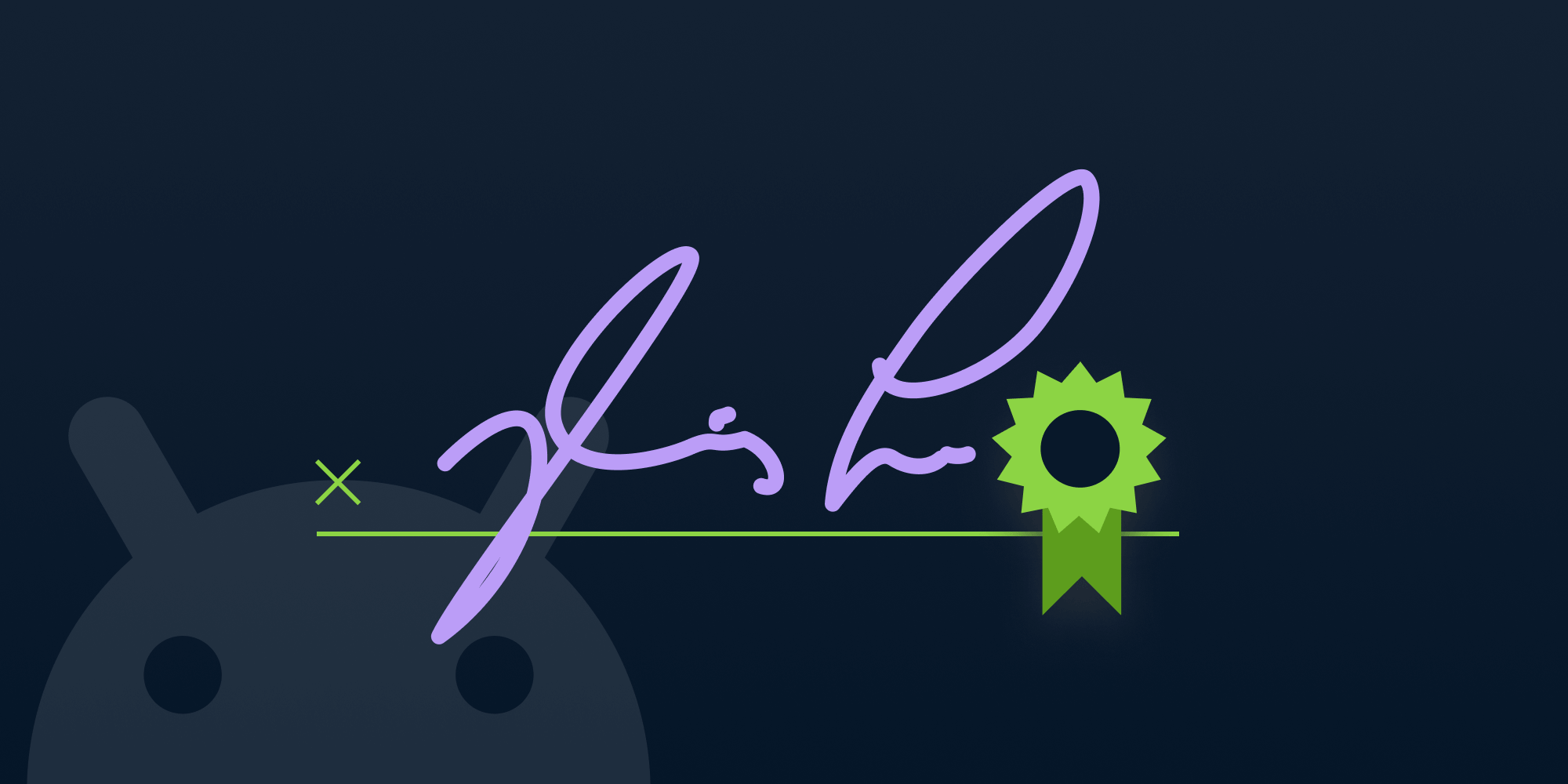 Digital signing on Android (2025)