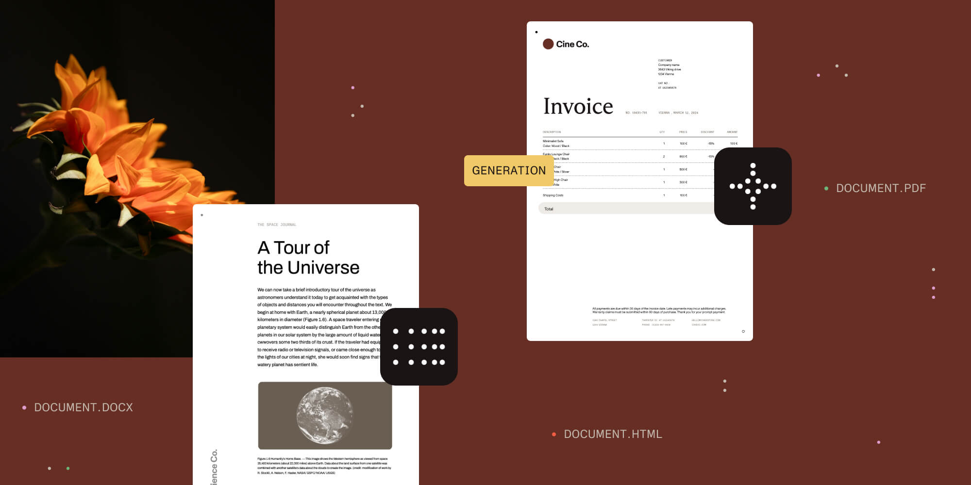 Automate your document creation with a PDF generator