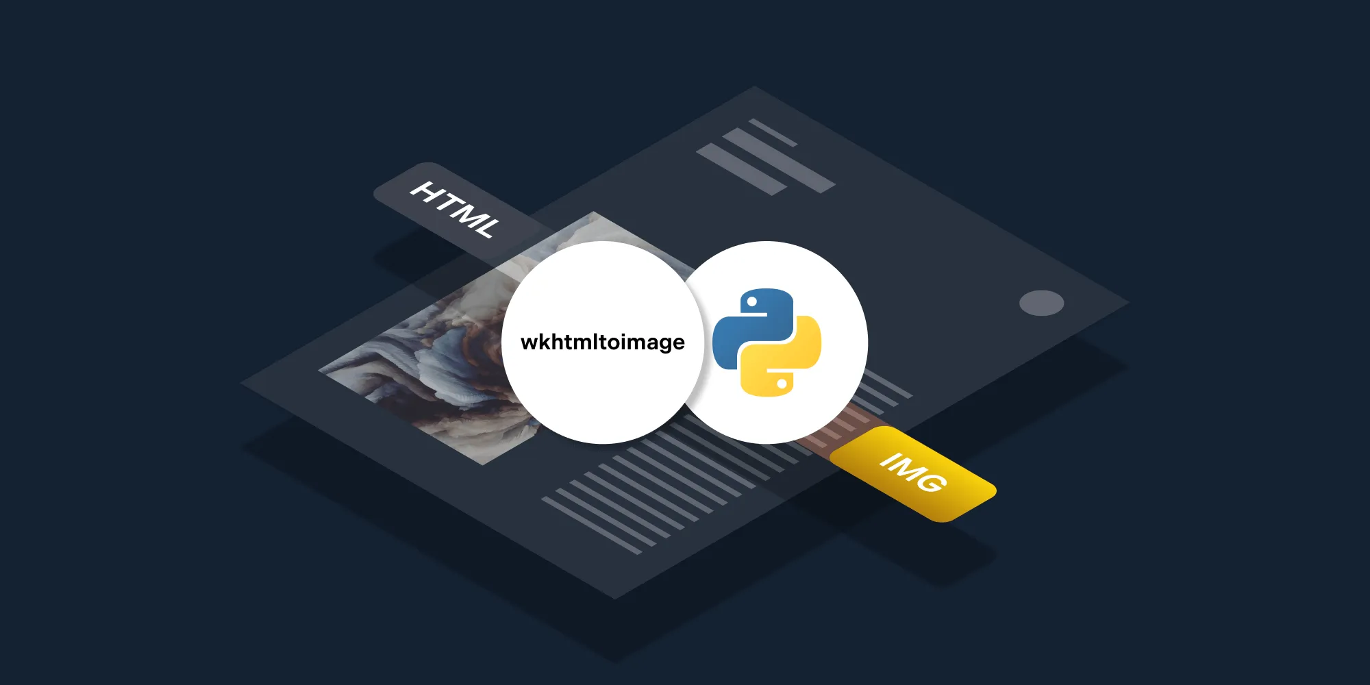 How to convert HTML to image using wkhtmltoimage and Python