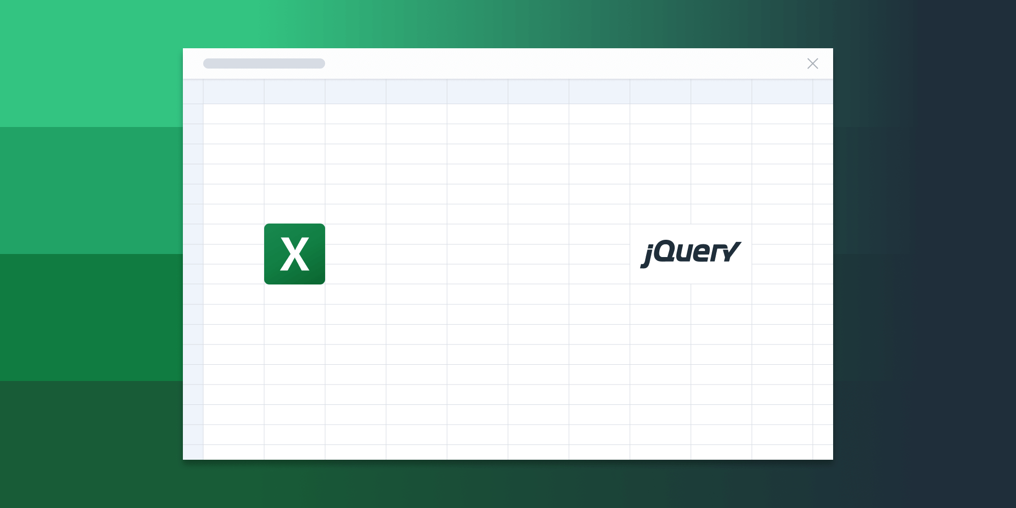How to build a jQuery Excel (XLS and XLSX) viewer