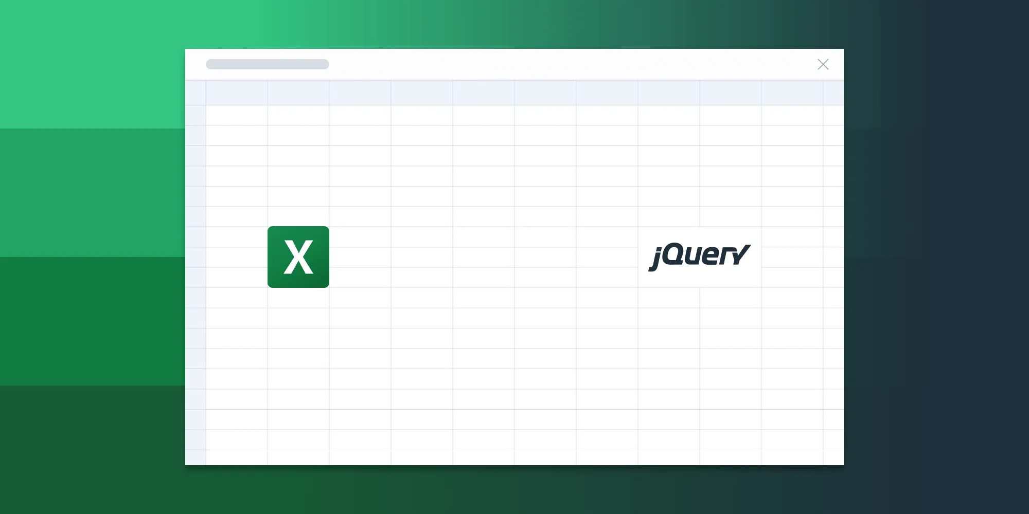 How to build a jQuery Excel (XLS and XLSX) viewer