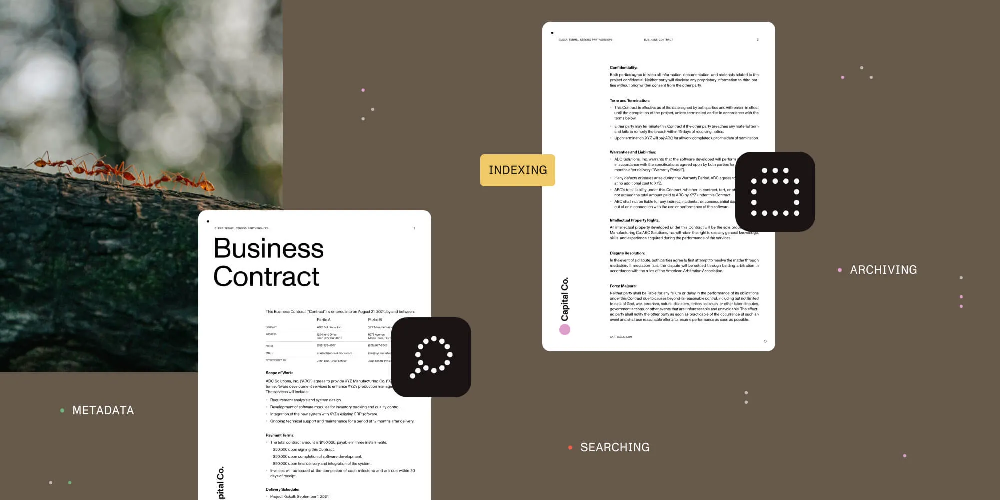 How to manage large document libraries: Indexing, searching, and archiving