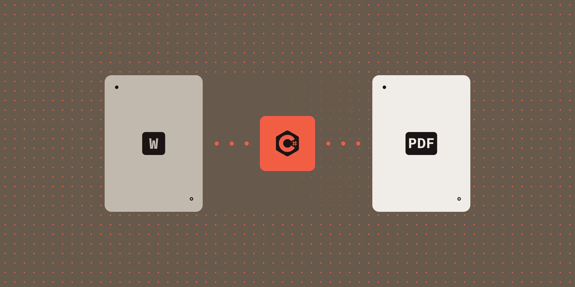 Featured image for article: How to convert PDF to Word in C# (.NET)