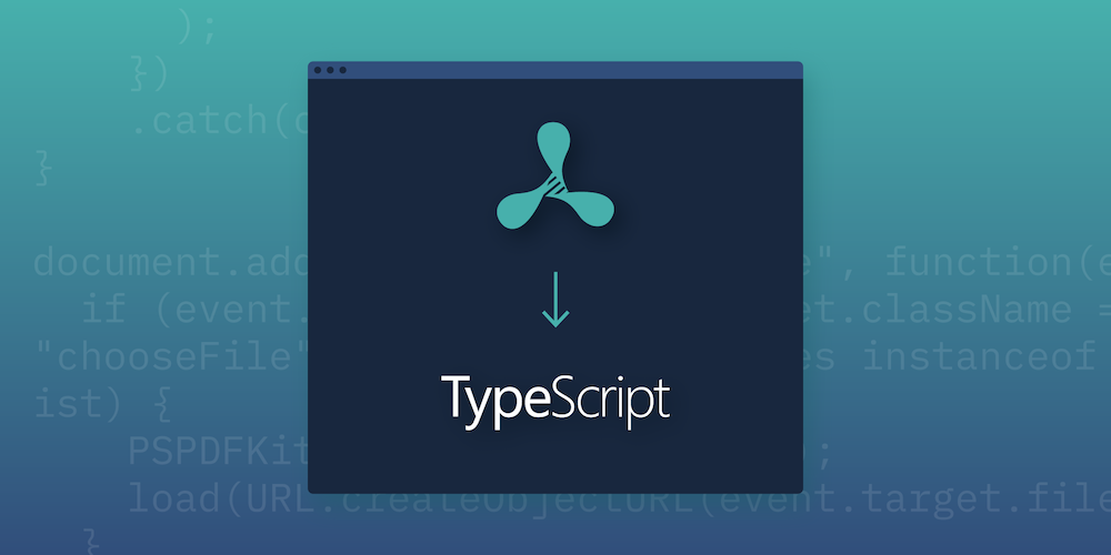 Open and Annotate PDFs in a TypeScript App