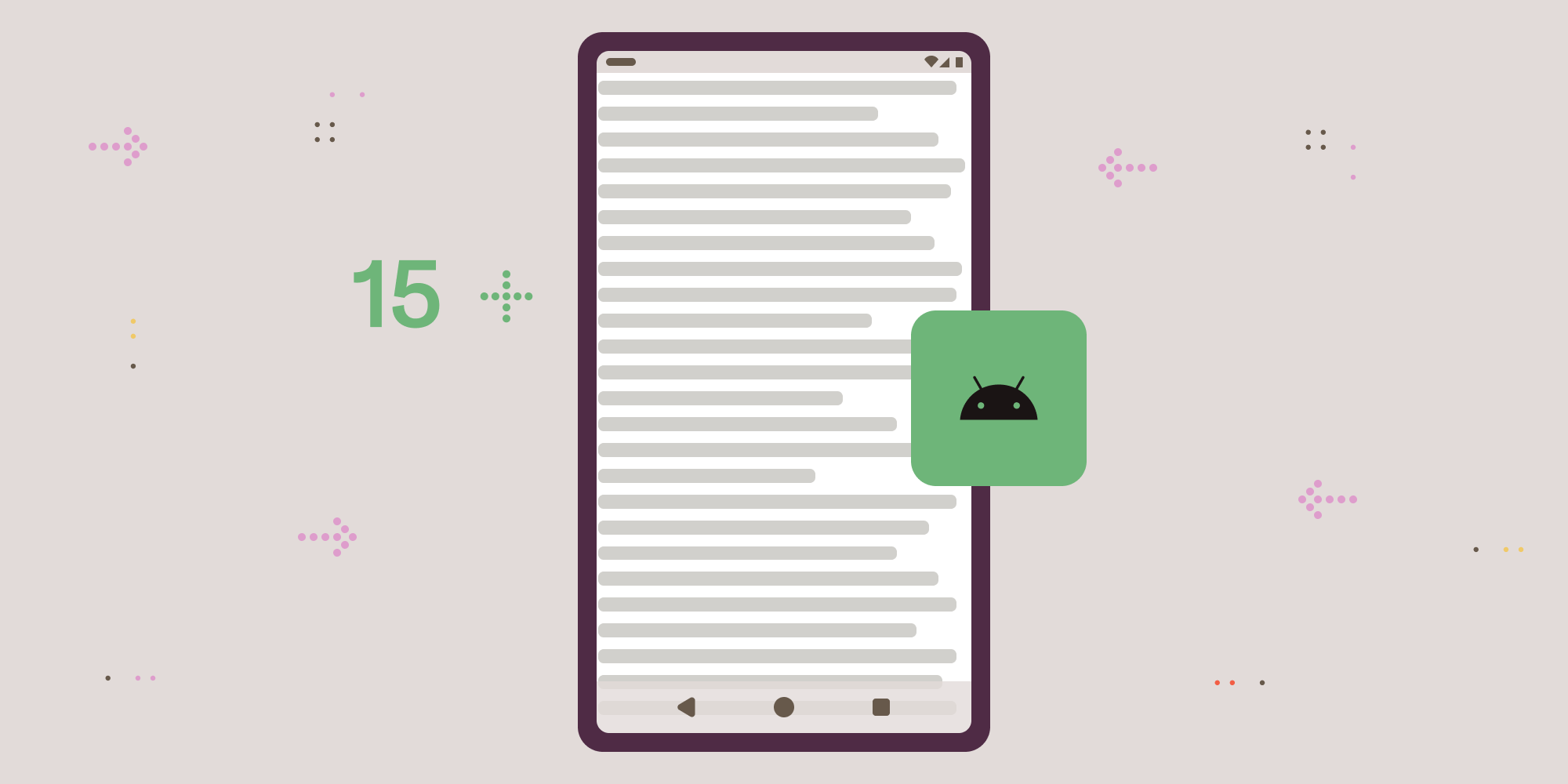 Edge-to-edge support on Android 15+