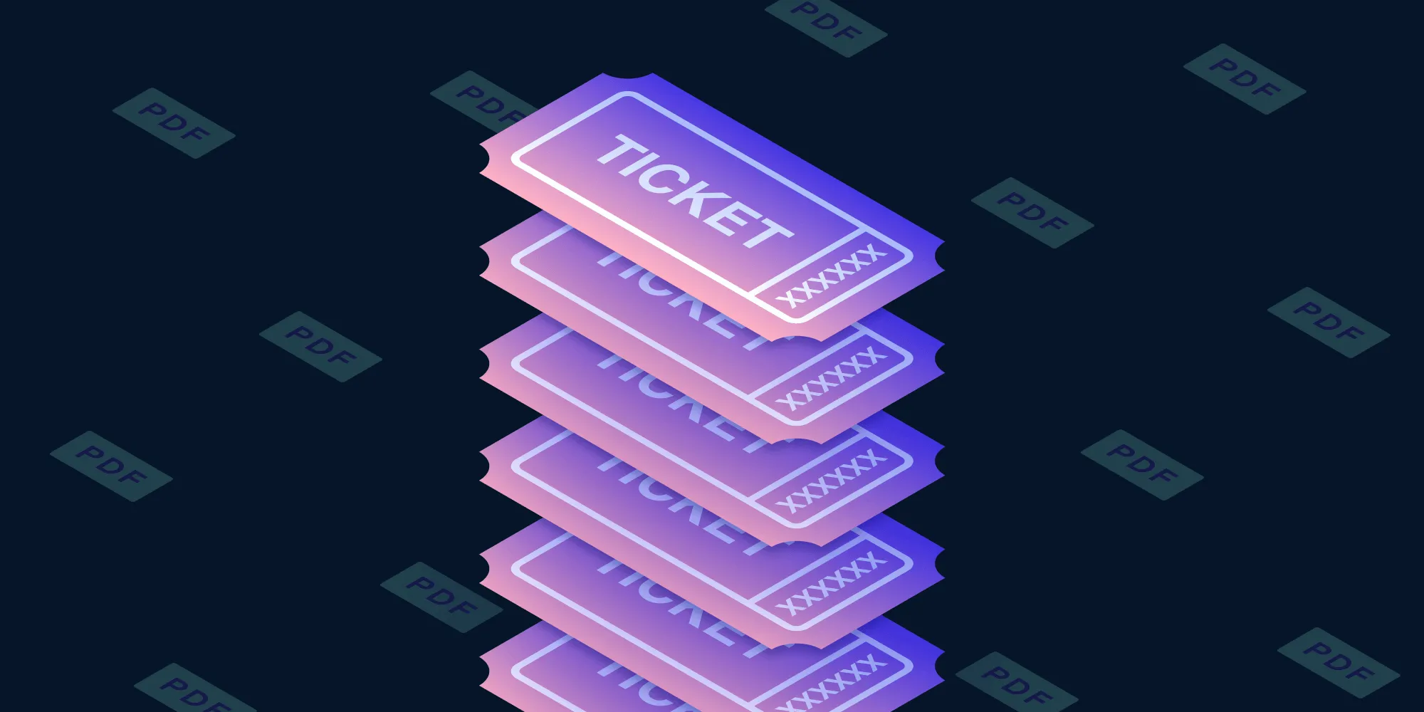 How to generate PDF event tickets