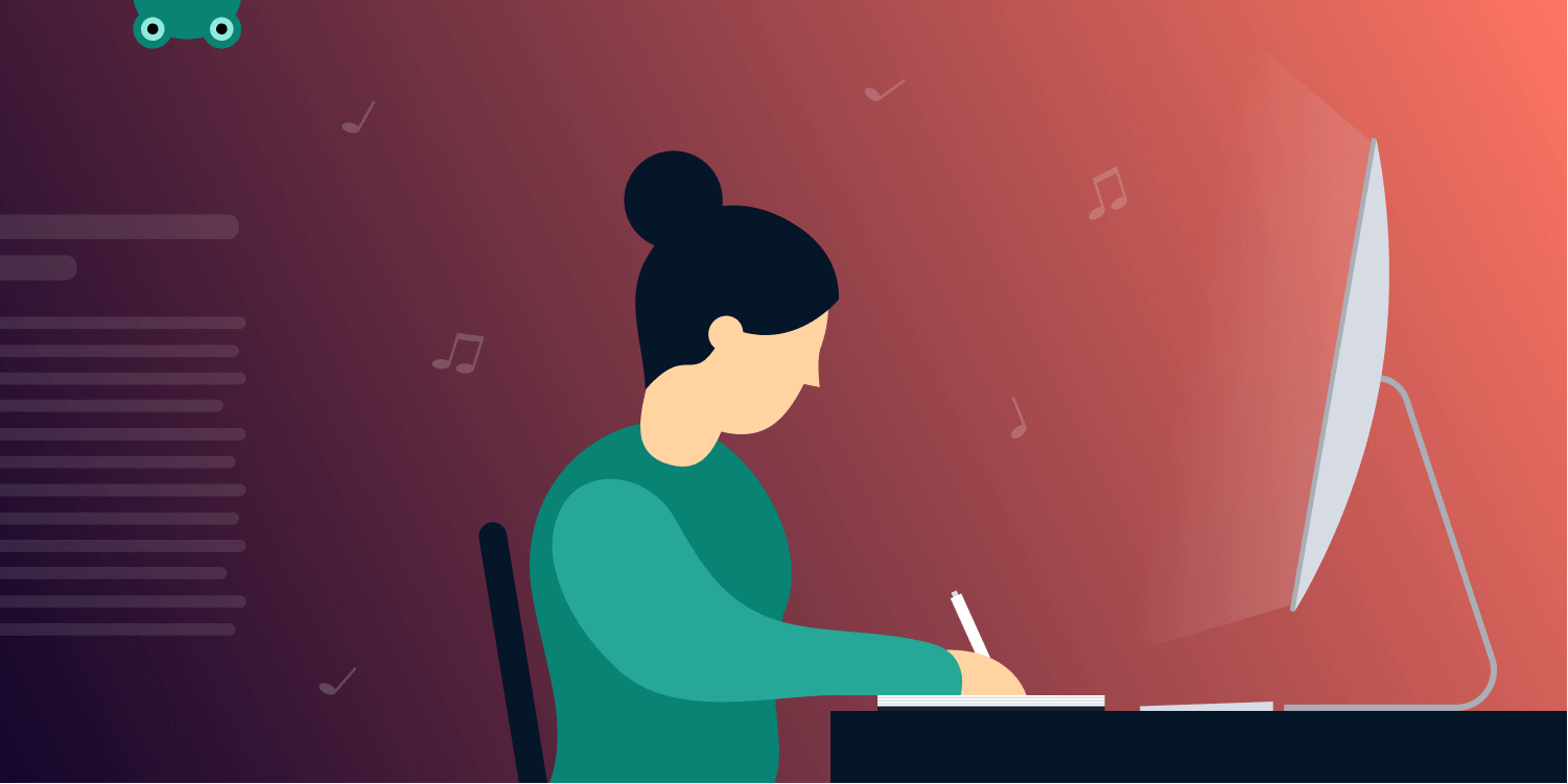 While we work: How we stay productive