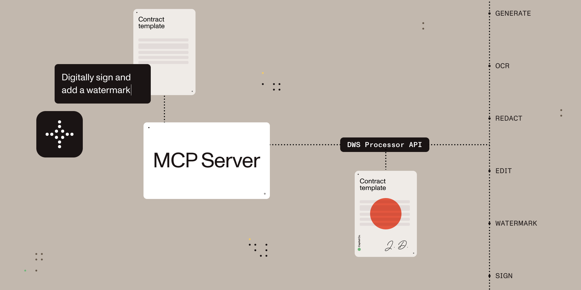 Nutrient DWS MCP Server — Create and edit documents with natural language