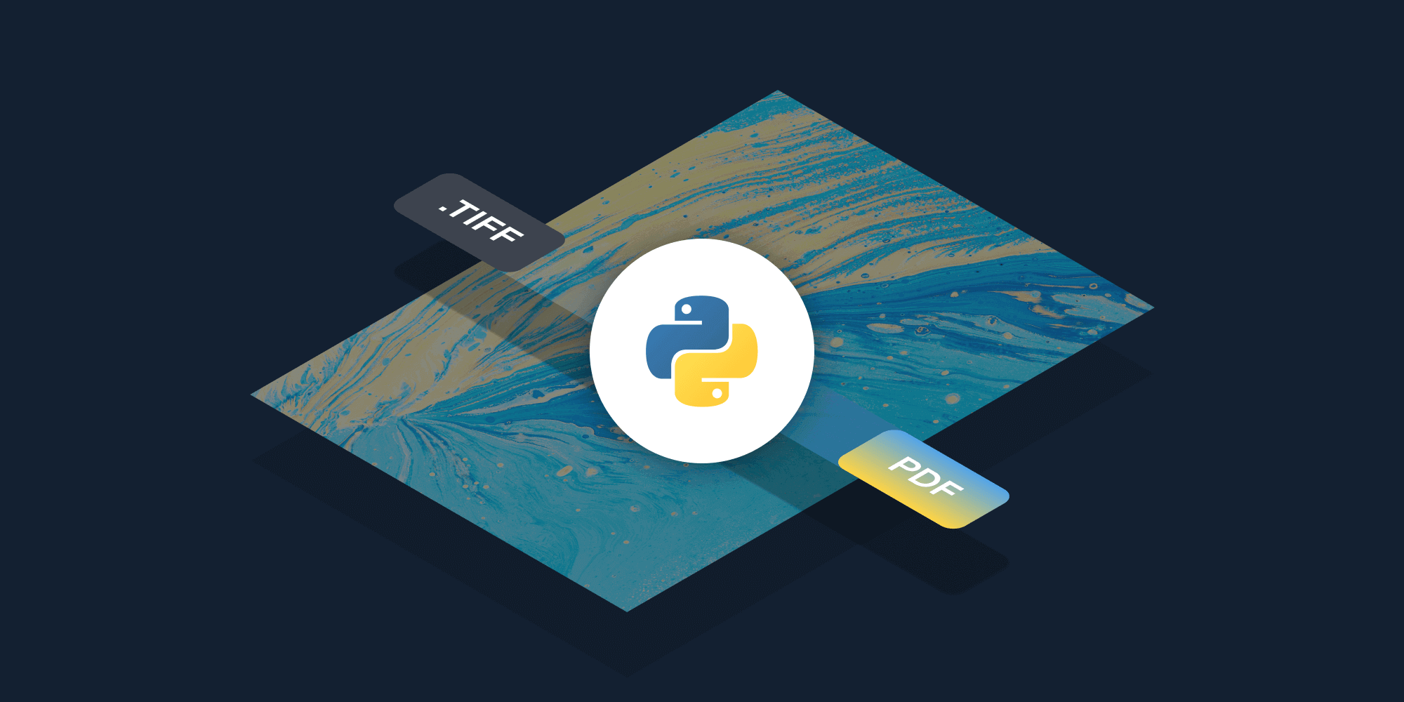 How to convert TIFF files to PDF using Python