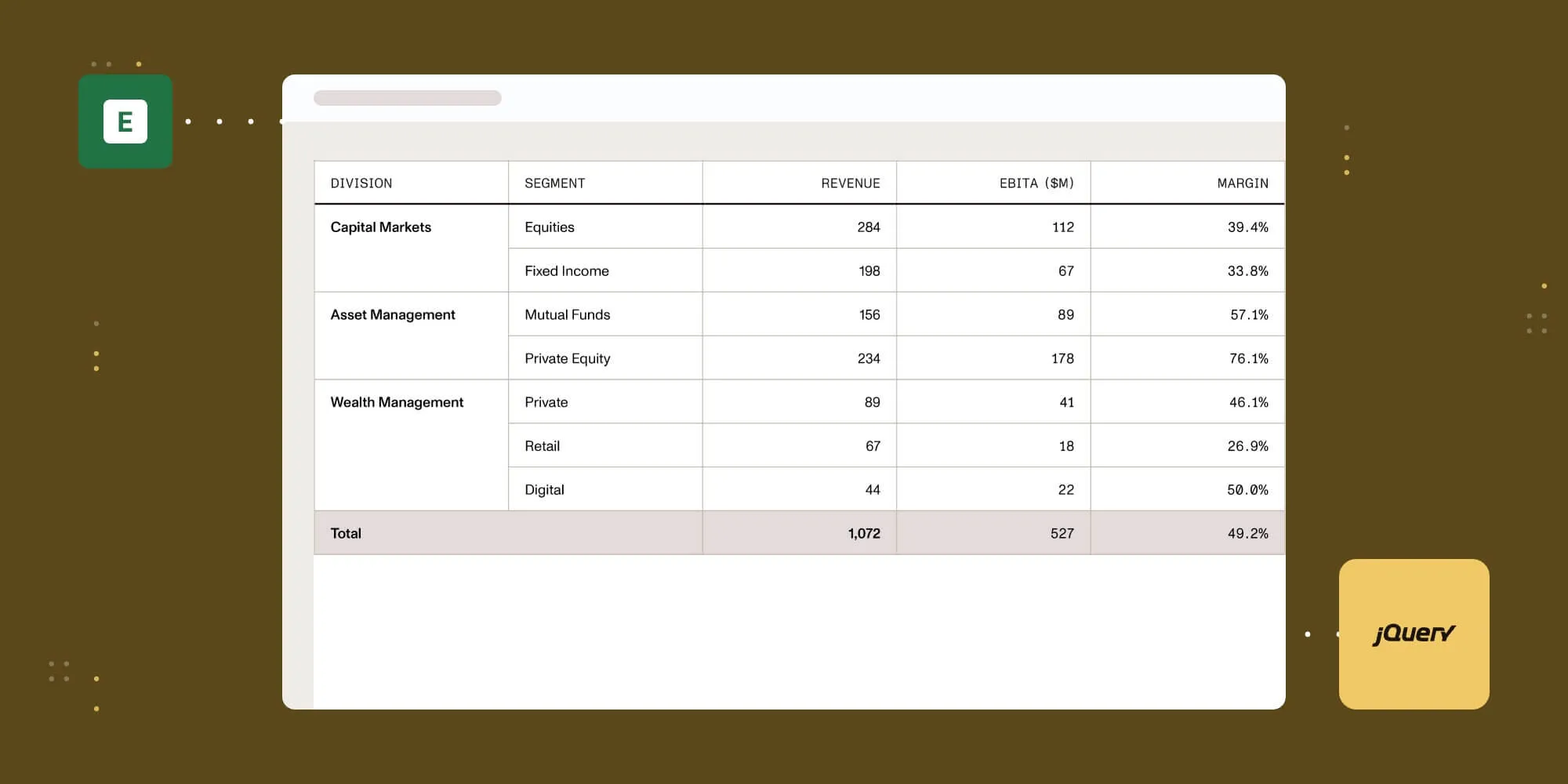 How to build a jQuery Excel (XLS and XLSX) viewer