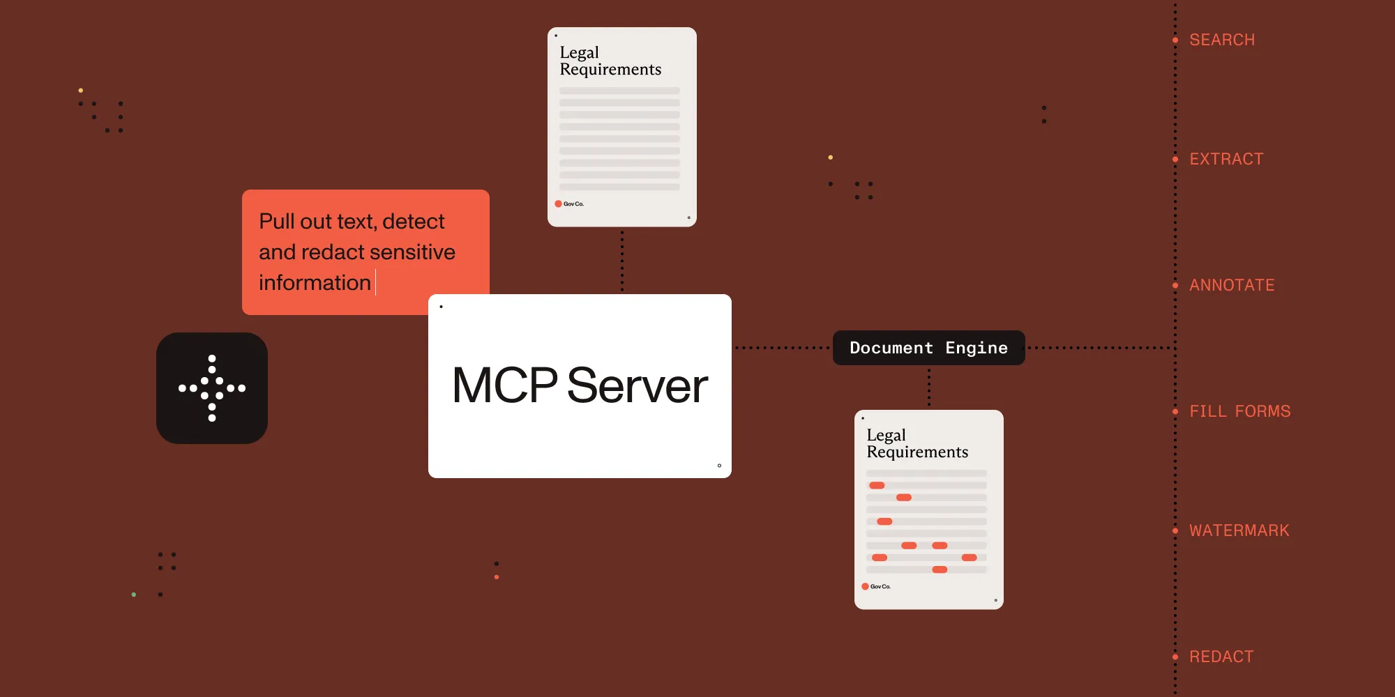 Featured image for article: Introducing Nutrient Document Engine MCP Server: AI-powered PDF processing through natural language