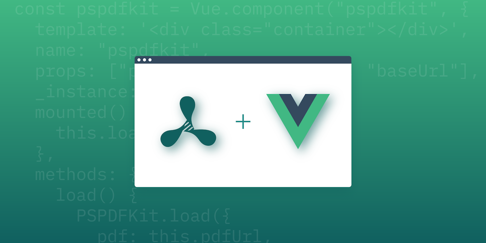 Open and annotate PDFs from your Vue.js app