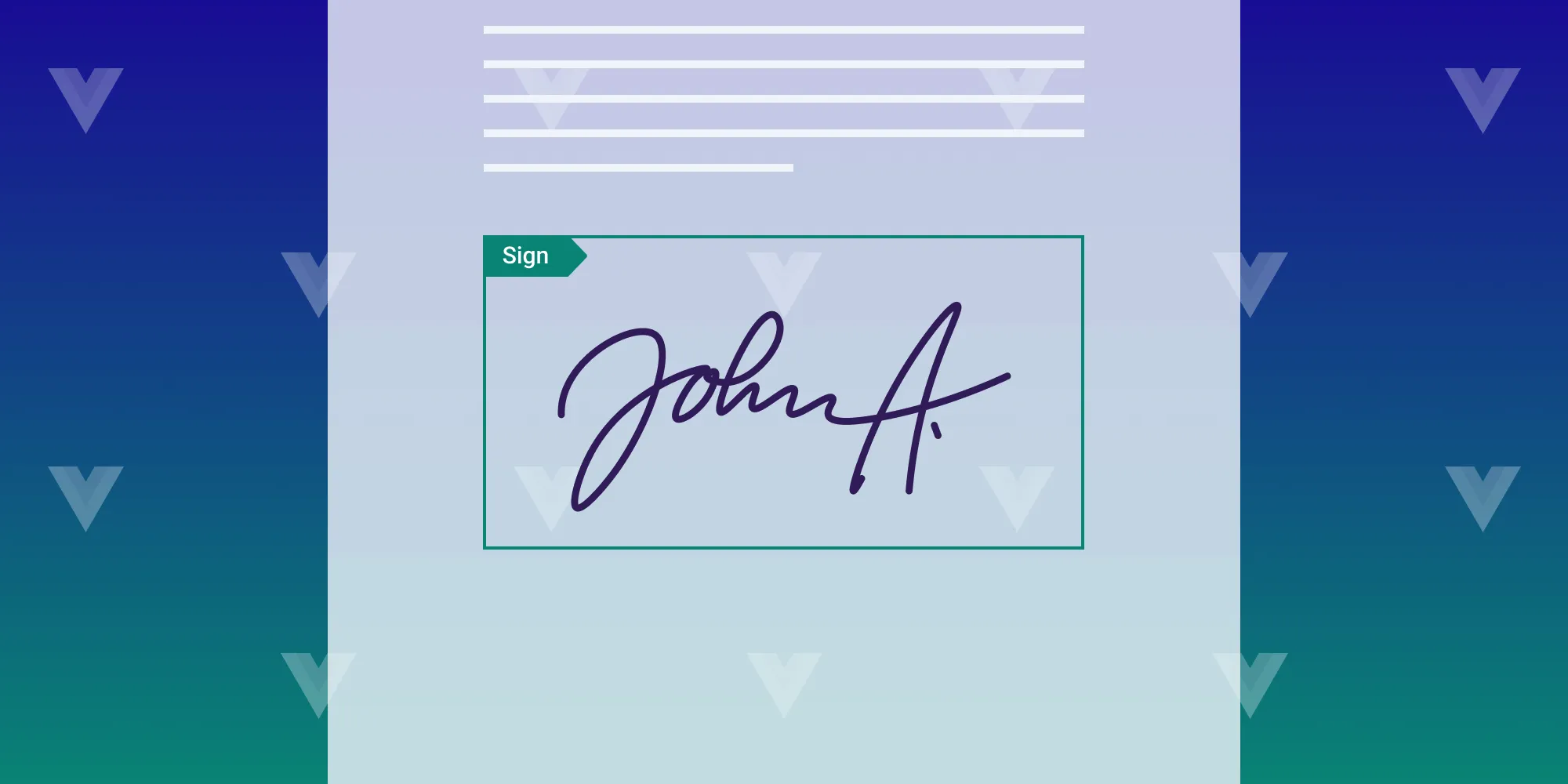 How to Add a Signature to a PDF Using Vue.js