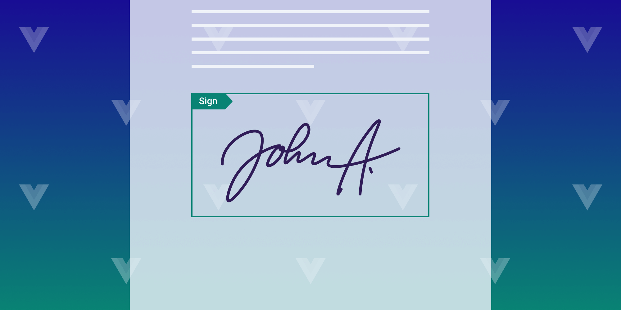 How to Add a Signature to a PDF Using Vue.js