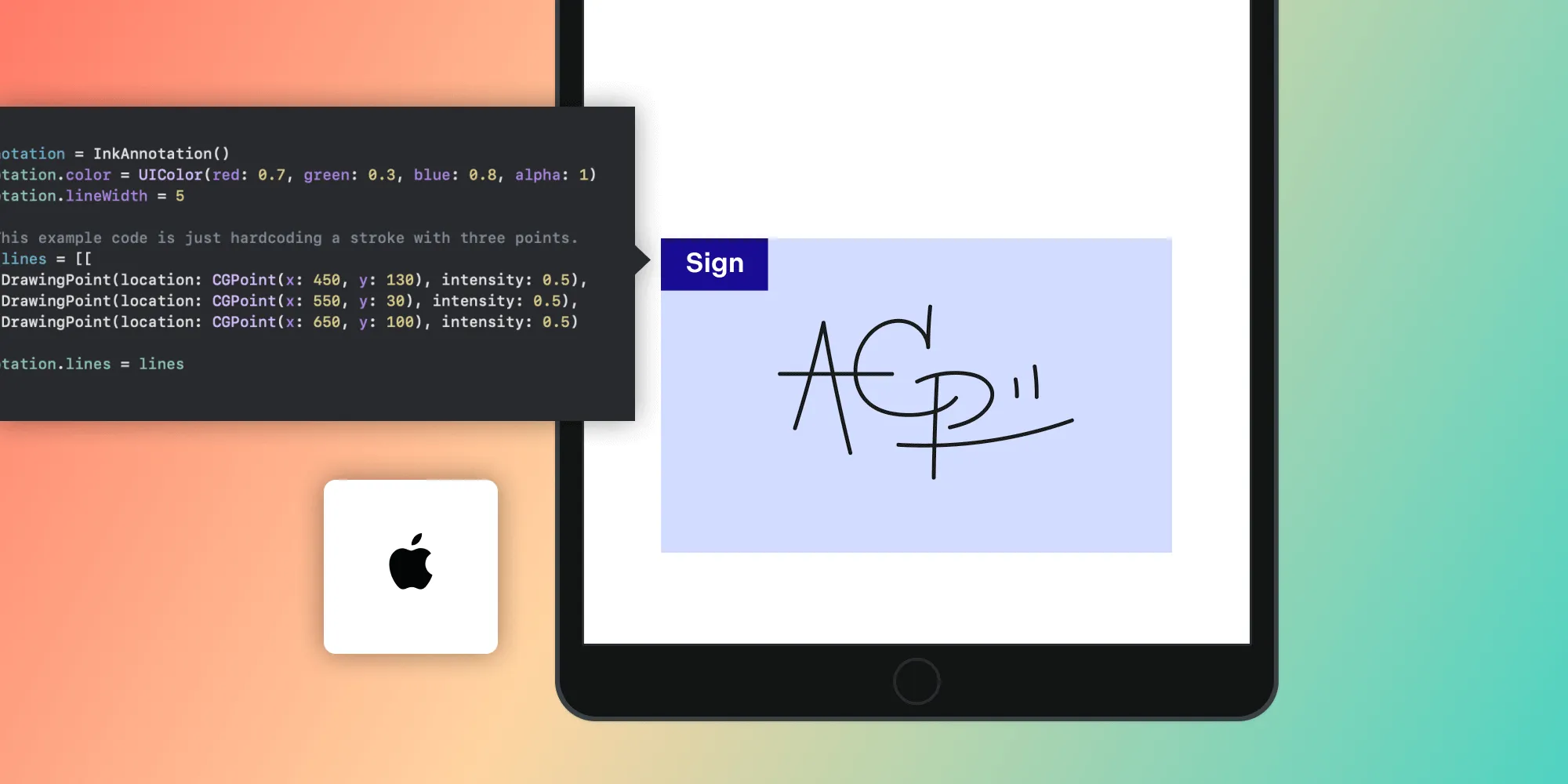 How to Sign a PDF on iOS with PSPDFKit's Signature Library