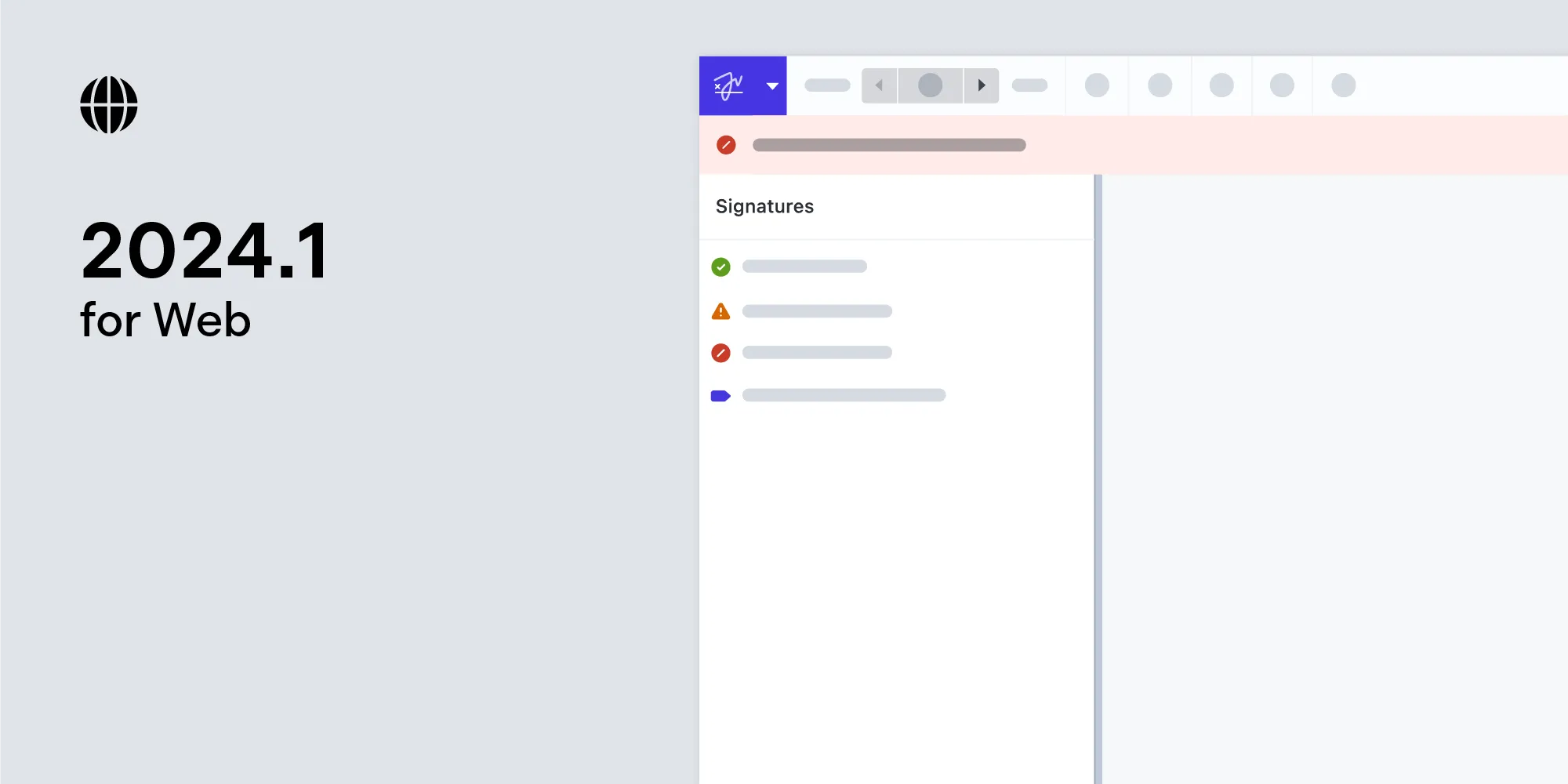 Nutrient Web SDK 2024.1: LTV for digital signatures