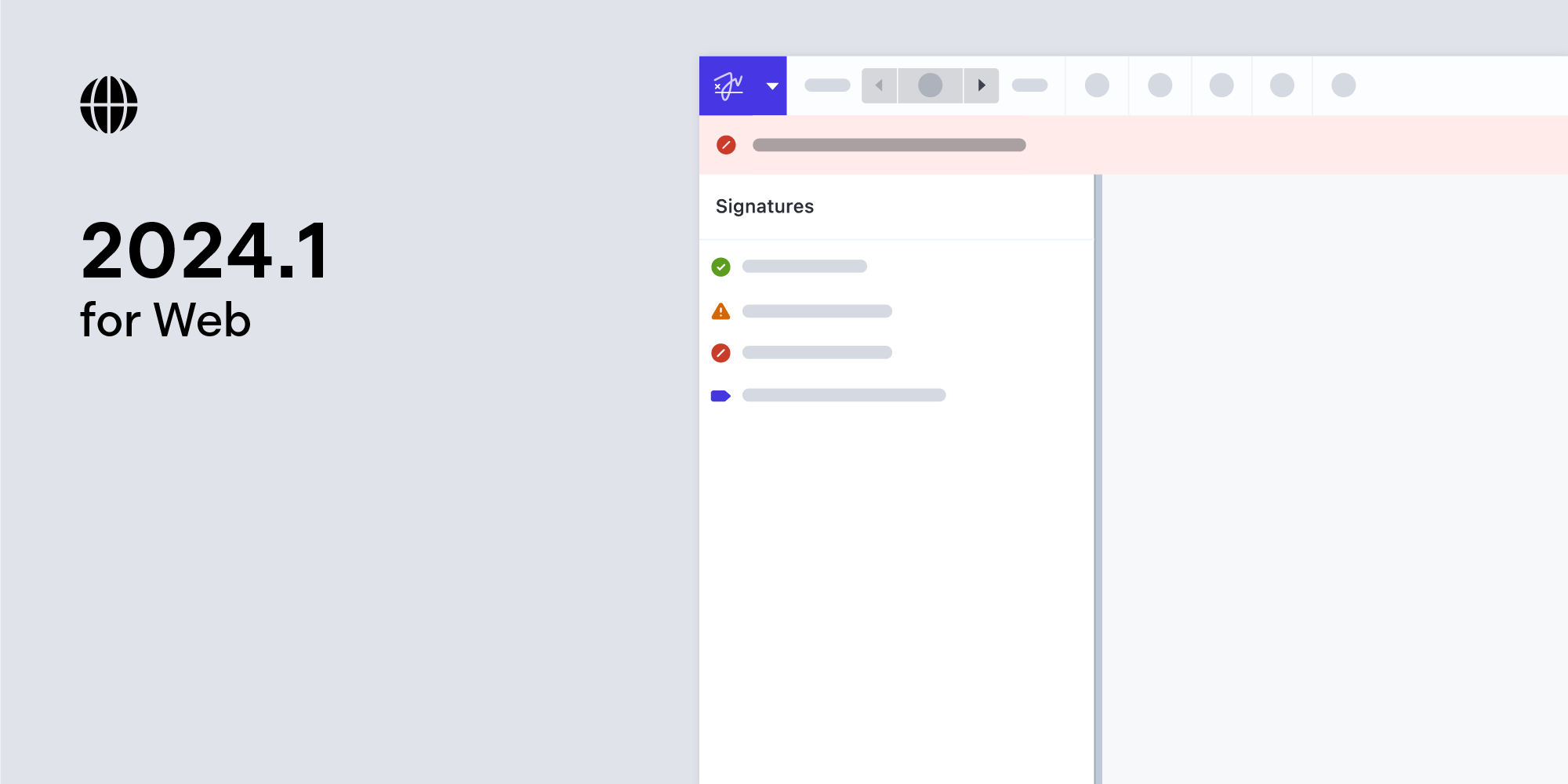 Nutrient Web SDK 2024.1: LTV for digital signatures