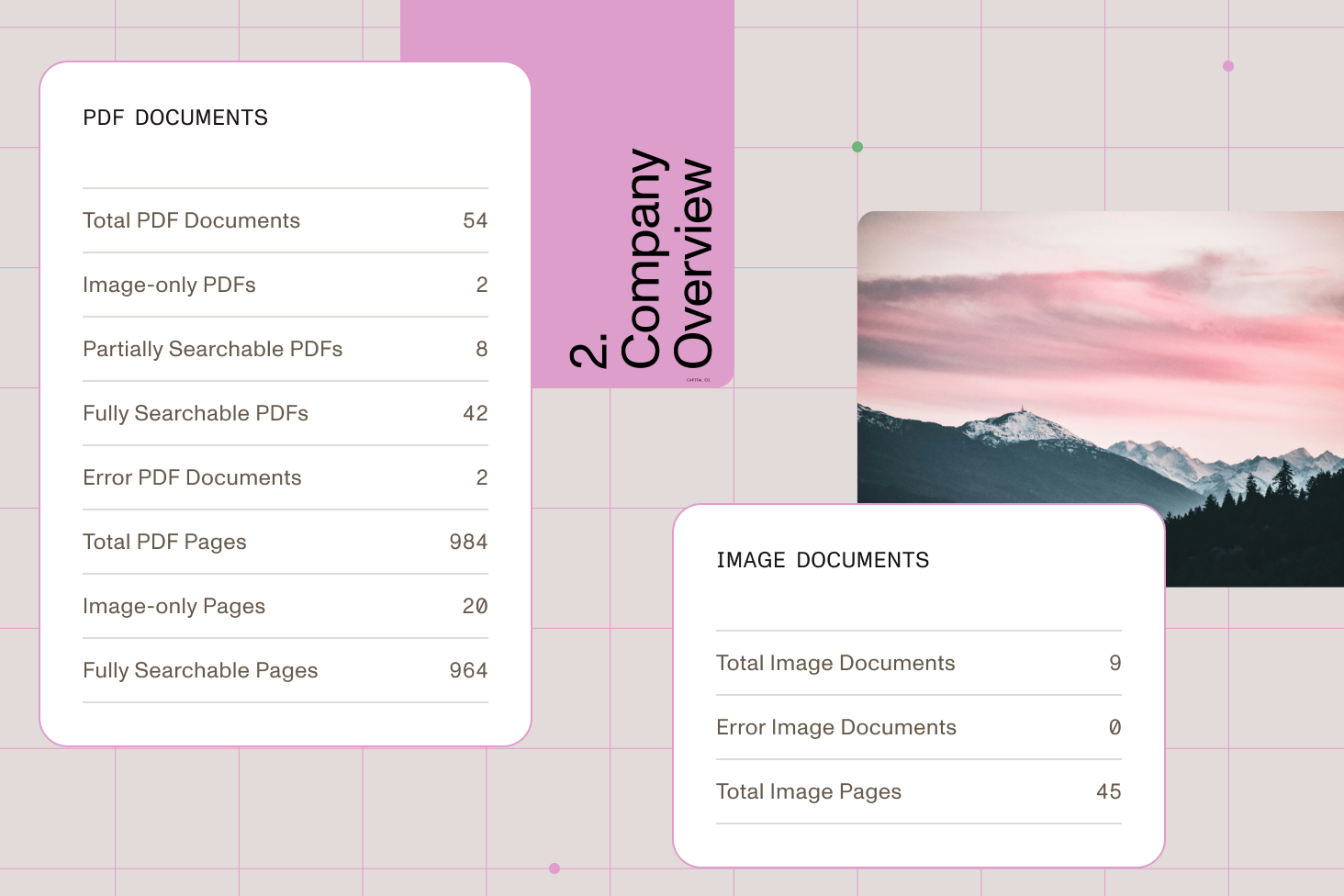 Illustration showing audit report