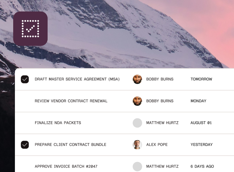 Task management within SharePoint