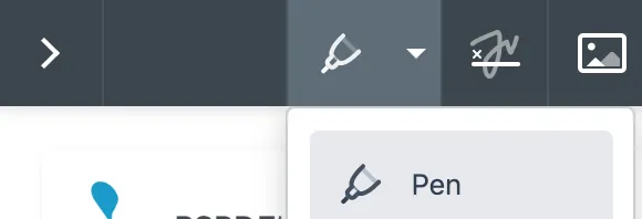 Localized main toolbar