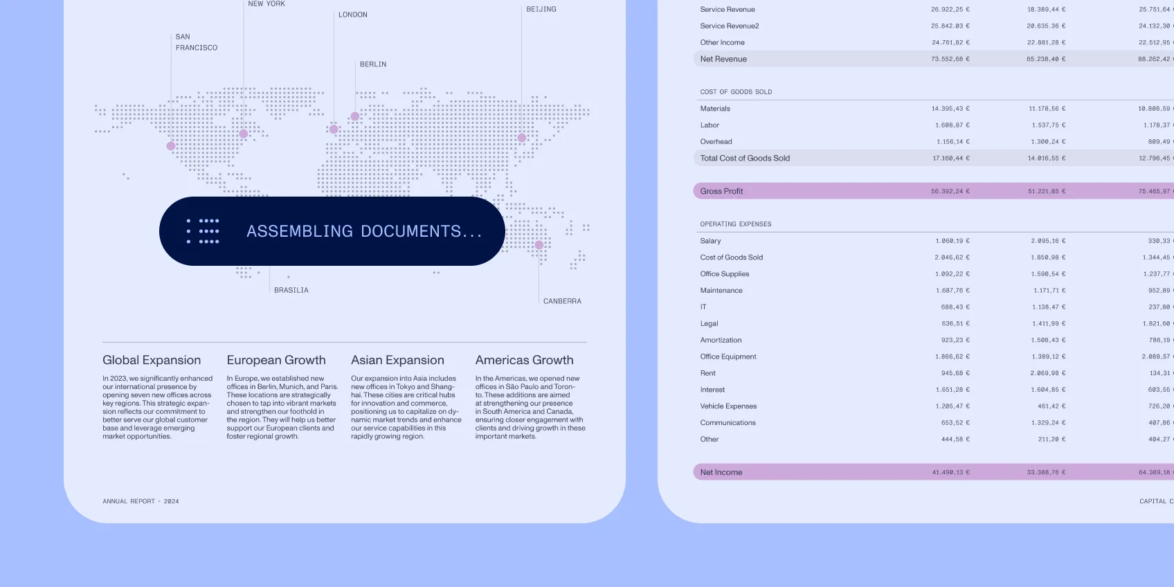 Relevant papers and earlier material brought together for the preparation workflow.