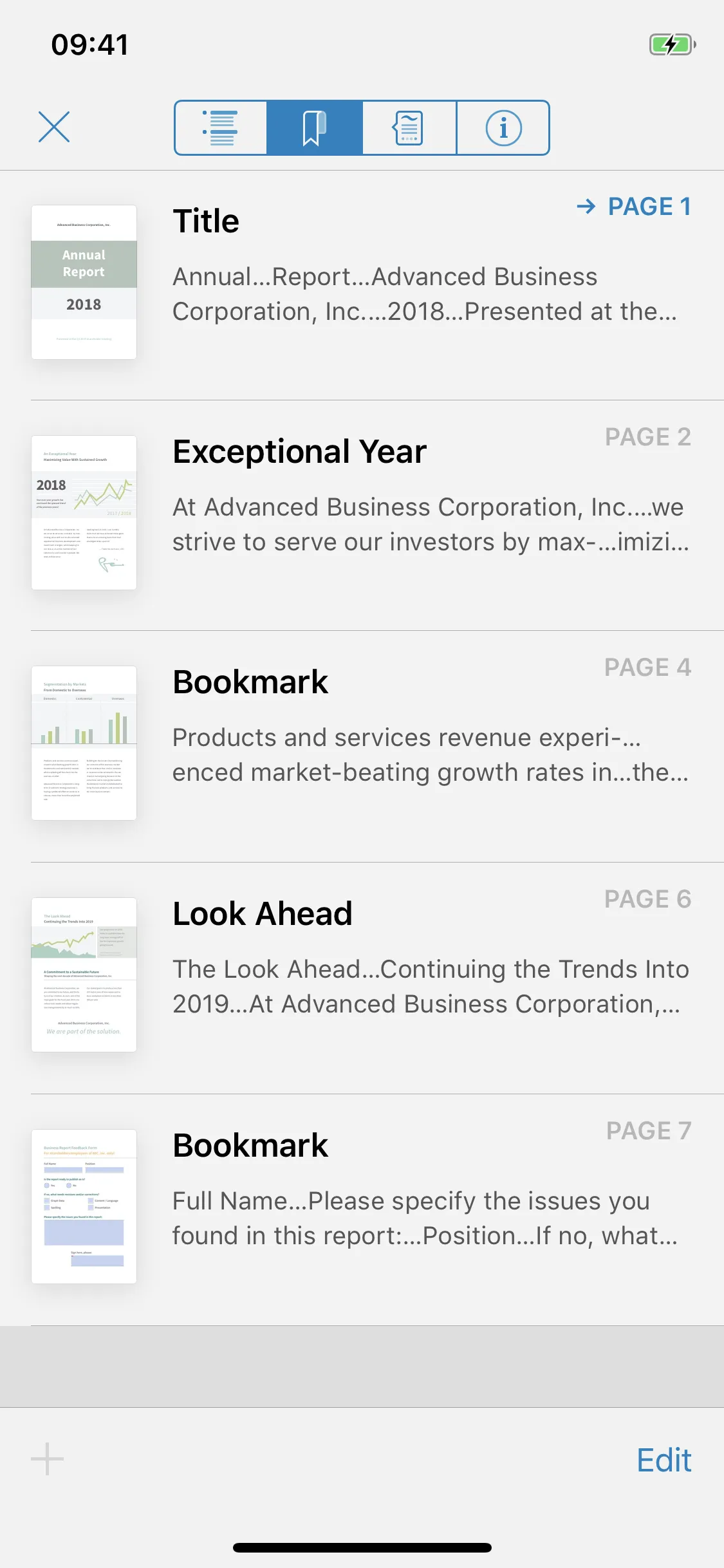 New Bookmark UI