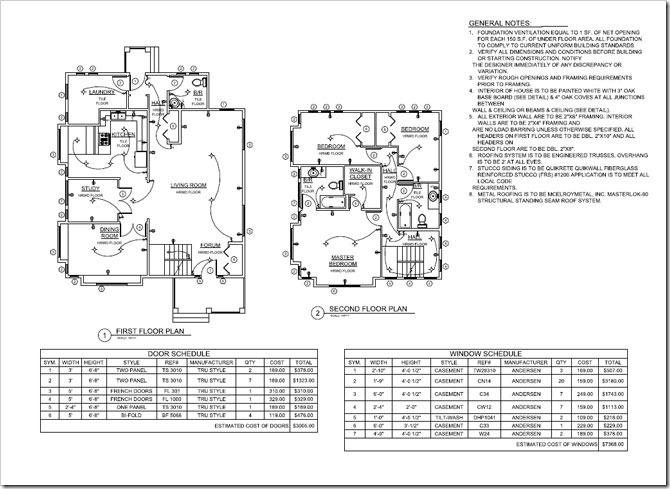 CAD Sample — Black and White