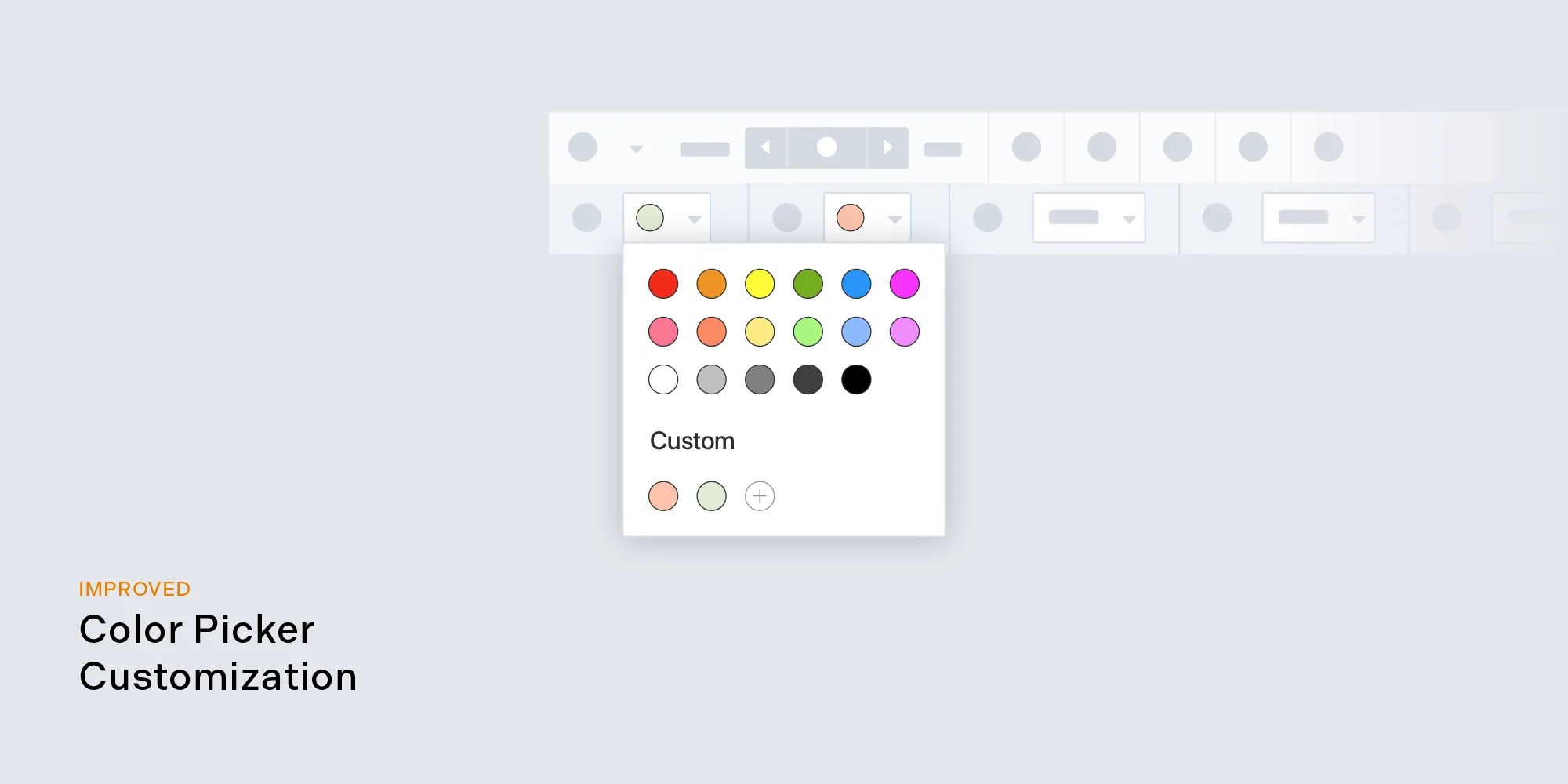 Color picker customization