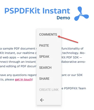 comment-markup-menu