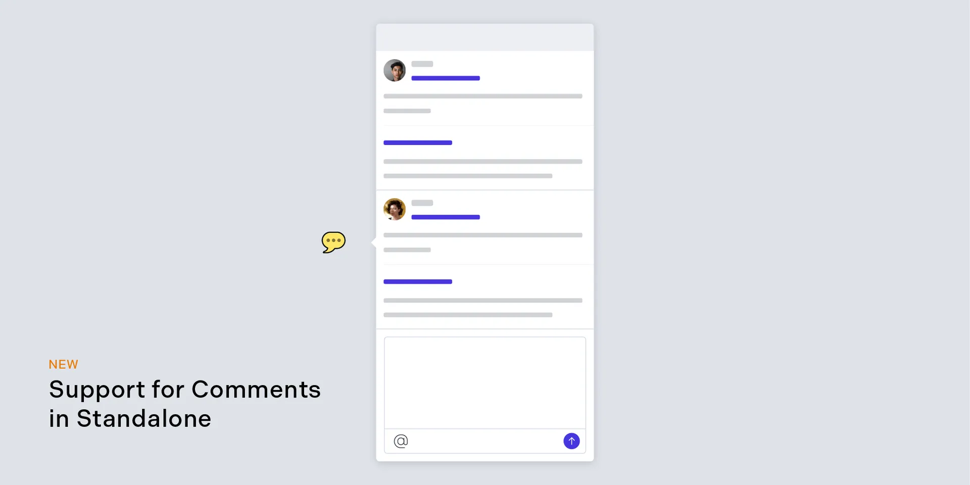 Comments in Standalone