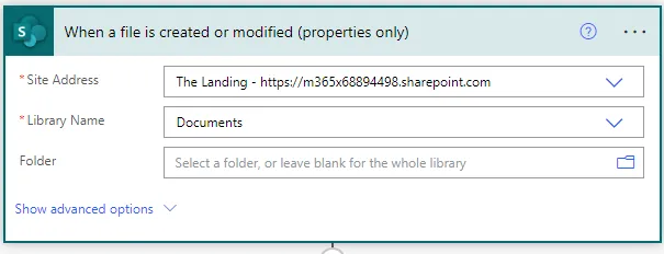 Create a flow in Power Automate