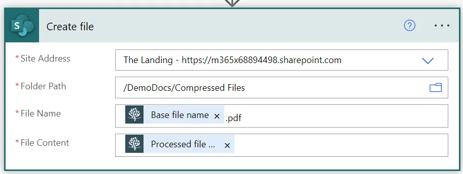 Create a file