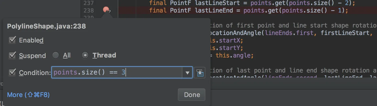 Conditional BP