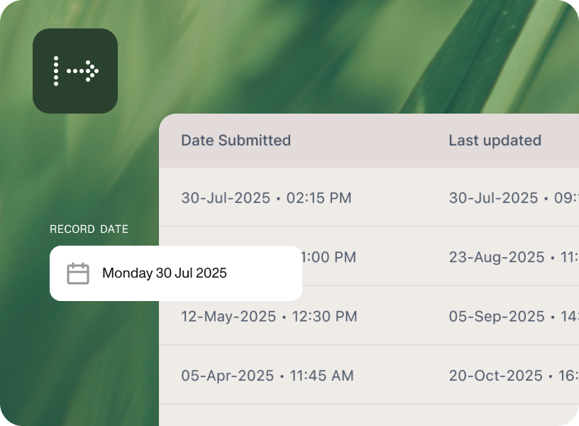 Maintain a defensible record