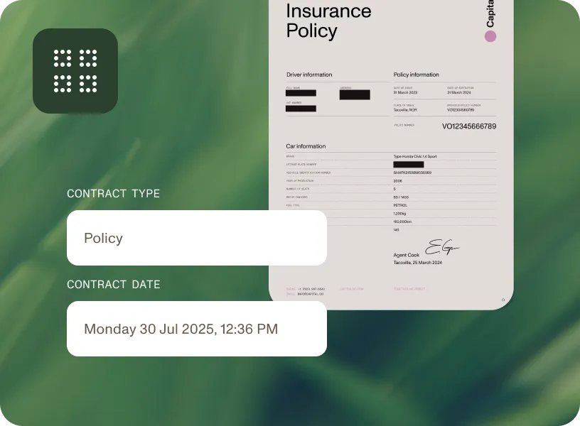 Adapt to your contract types